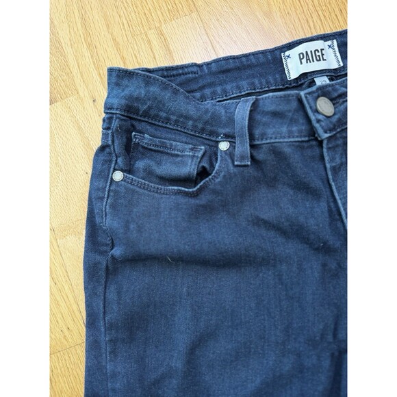 Paige Verdugo Ankle Skinny Jeans Dark Wash Denim Comfort Stretch Size 29 - Picture 12 of 16